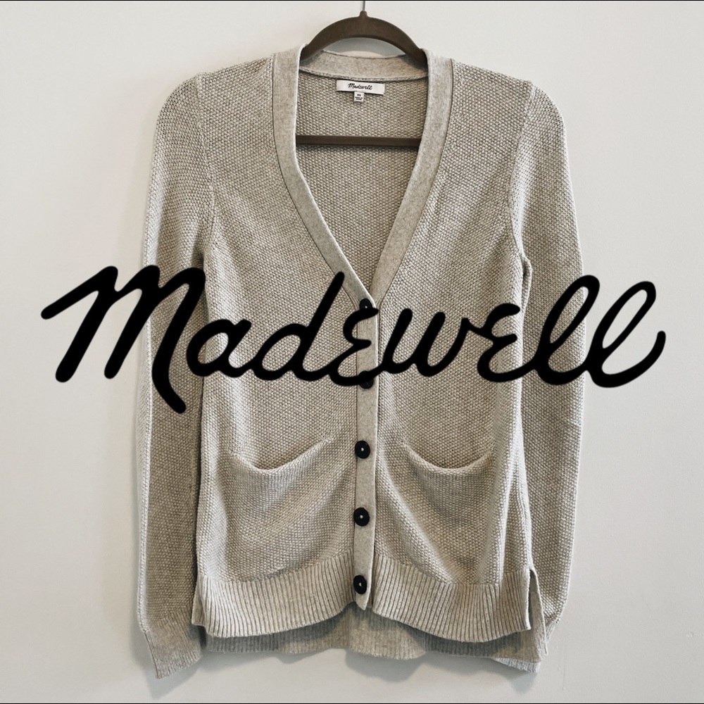 Madewell Button Cardigan
